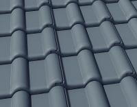 Минеральная черепица Braas Франкфуртская Графит