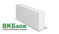 ВКБлок Васюринский перегородочный блок газобетонный D500 625*250*100