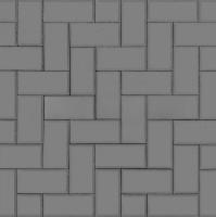 Тротуарная плитка Брусчатка Серая